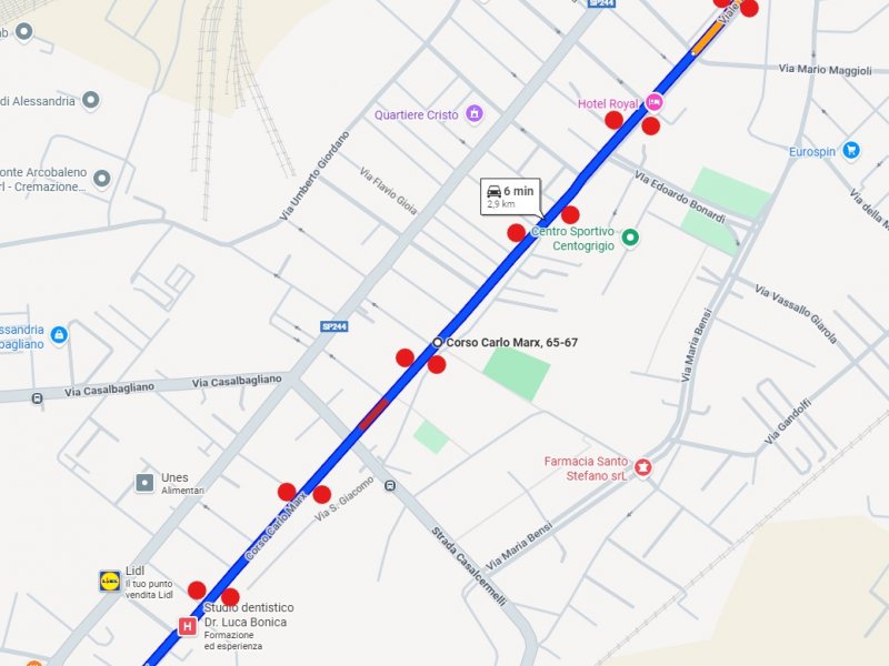 CHIUSURA  C.SO C. ALBERTO PER LAVORI TELERISCALDAMENTO
